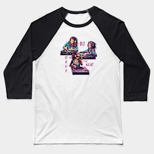 Dj drop the beat Baseball T-Shirt